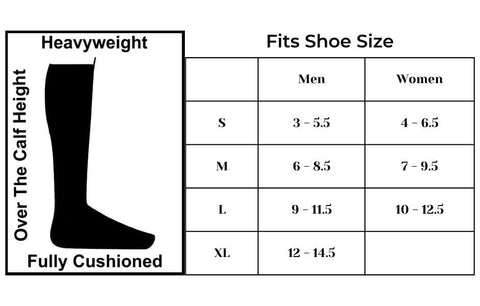 Over the Calf HeavyWeight Diagram