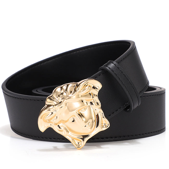 Versace Fashion Men's Women's Classic Medusa Buckle Belt