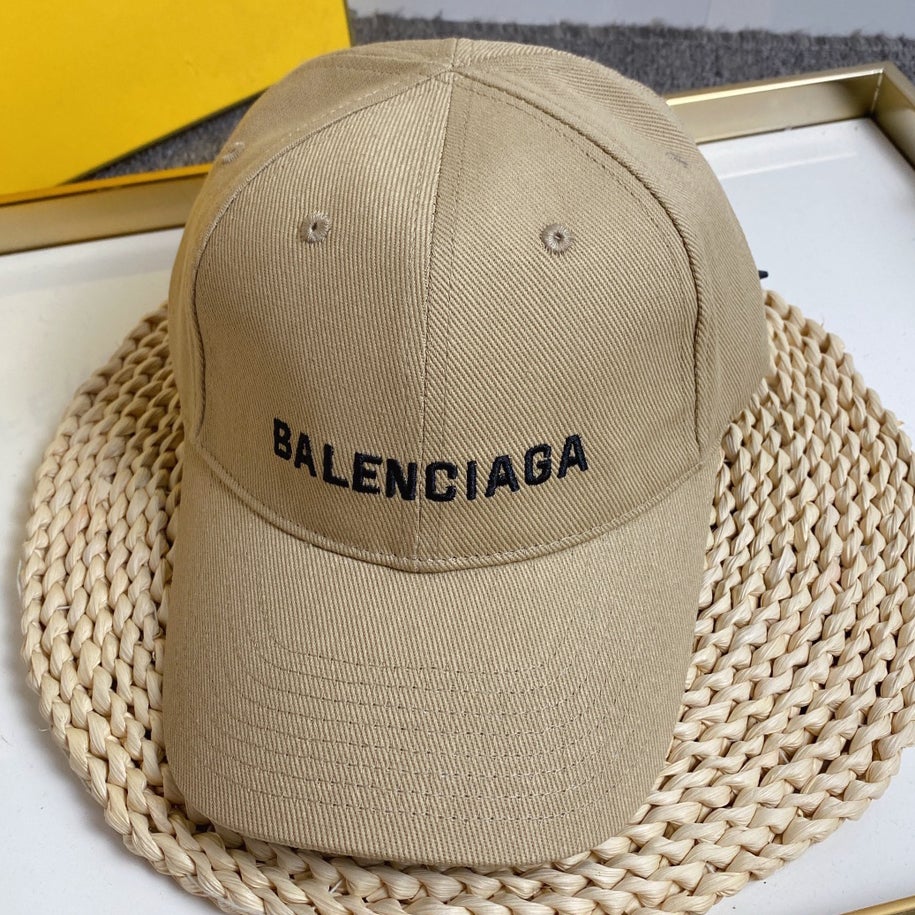 Balenciaga Fashion Simple Letter Logo Baseball Cap Sun Hat