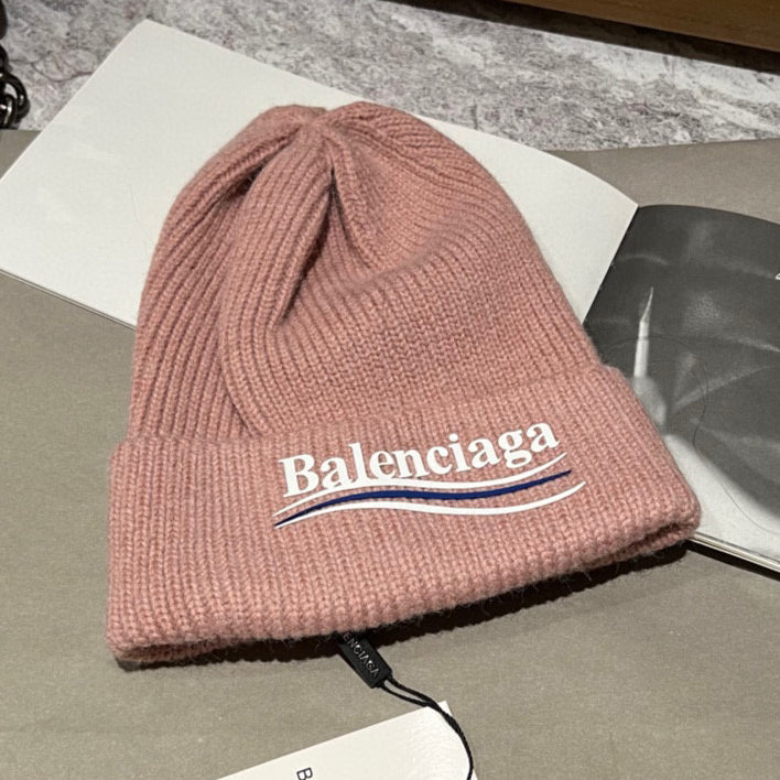 Balenciaga BB Fashion Knit Woolen Hat Beanie Cap