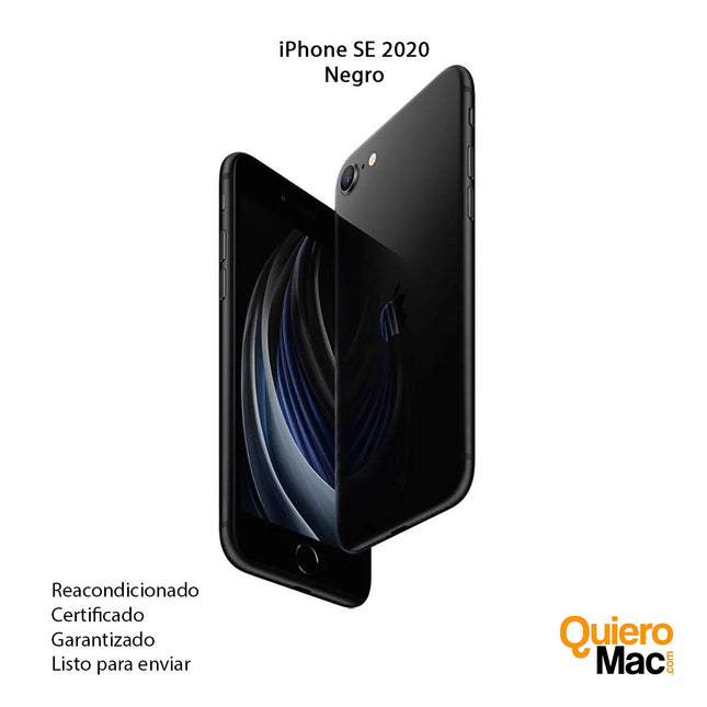 iPhone SE 2020 de 128gb Negro Reacondicionado Apple