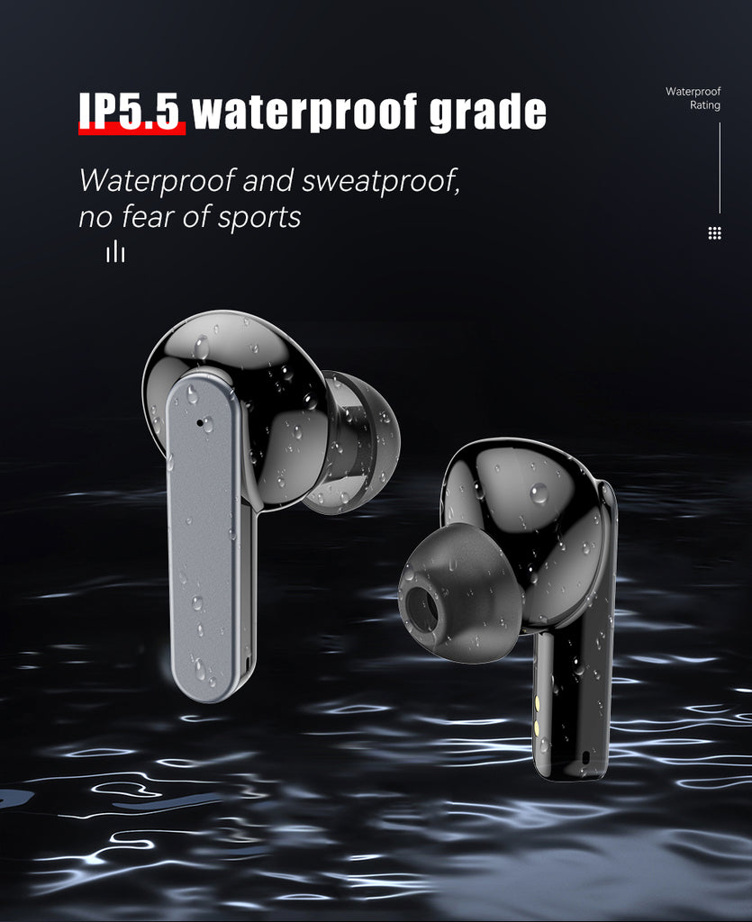 IP5.5 waterproof grade - skull earbuds