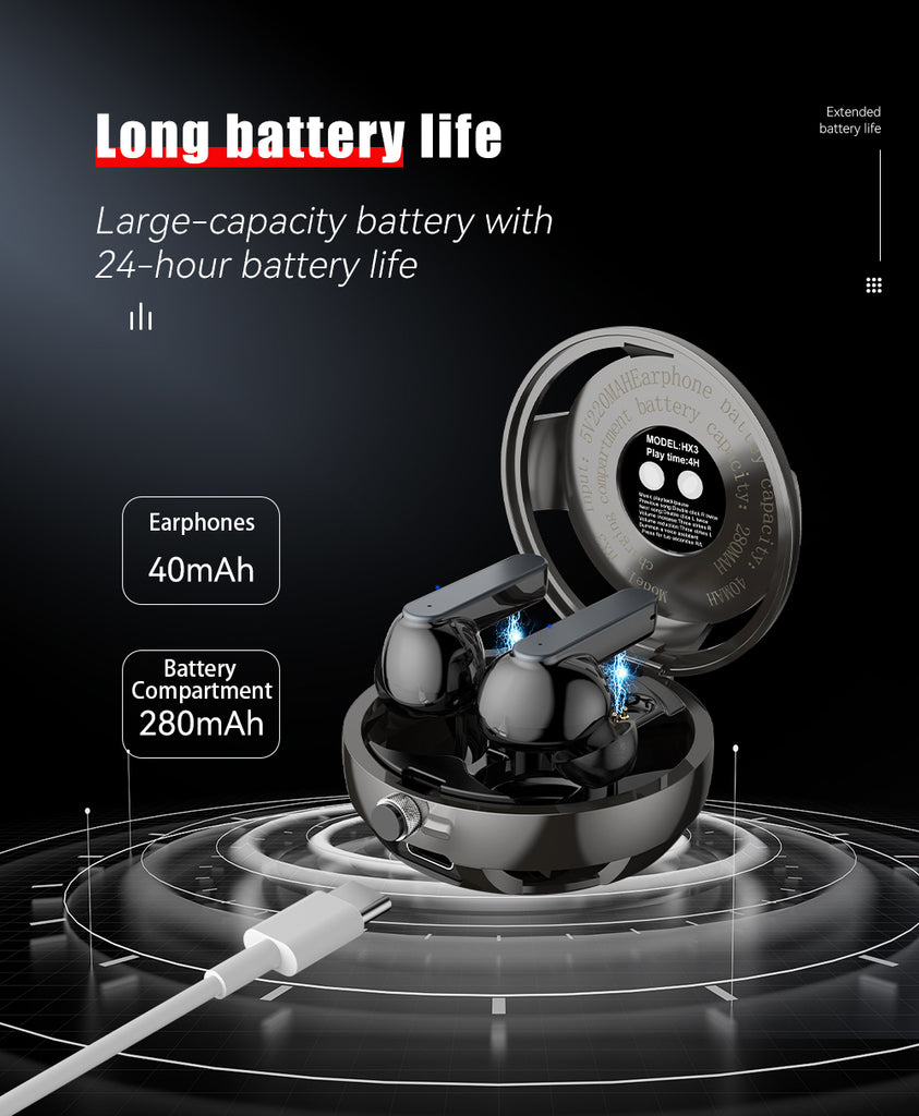 LONG BATTERY LIFE OF UP TO 24 HOURS