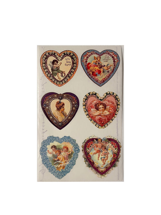 GIFTED LINE: Vintage Valentine's Stickers – Sticker Stash Outlet