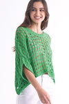 Cropped Crocheted Poncho-Top (Online Only) - In Bloom Boutique 