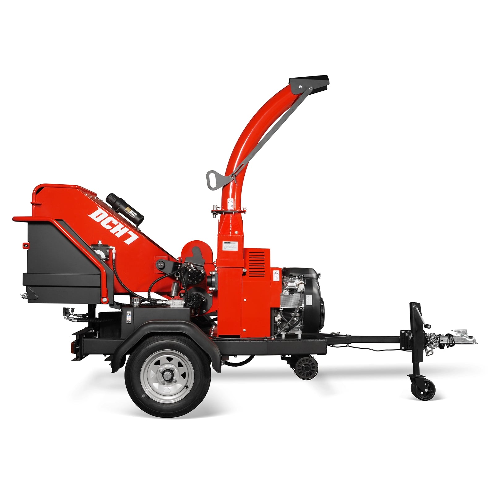 25hp 750cc Twin Cylinder ZONSEN Petrol Engine 7” Hydraulic Feeding Wood Chipper, DCH7 - Image 19