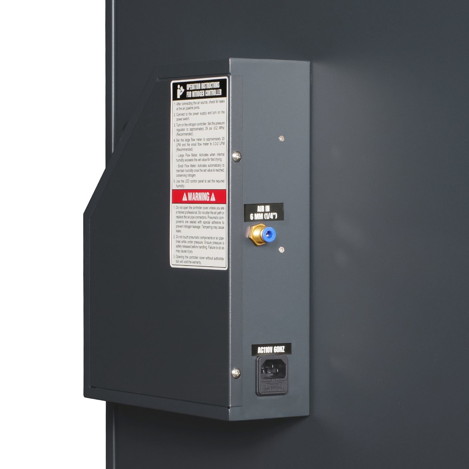1-60% RH Nitrogen Dry Cabinet 1430L ESD Desiccator Cabinet Low Humidity Storage, NC1430B-6 - Image 6