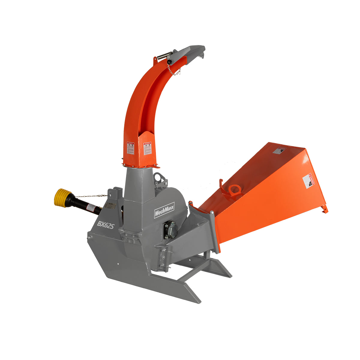 MechMaxx  55-80HP, 6” PTO Wood Chipper , BX62S