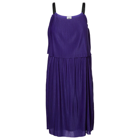 Purple shift Joulie dress, available from John Lewis. Silky and comfortable with a bandeau neckline
