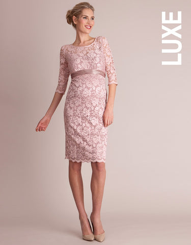 Gorgeous Blush cocktail maternity dress by Séraphine