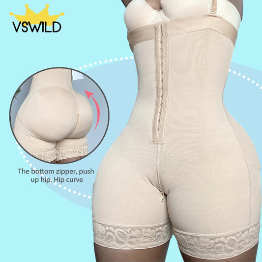 Open Bust Skims Tummy Control Fajas Colombianas Y Modeladoras BBL Post Op  Surgery Supplies Women Full Body Shapewear 220307