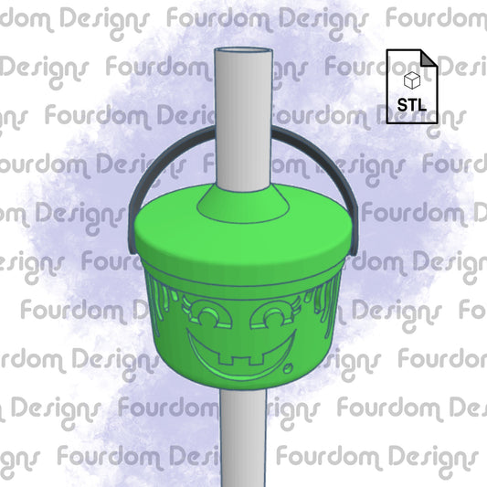 STL file It's probably wine - Straw Topper・3D printable model to
