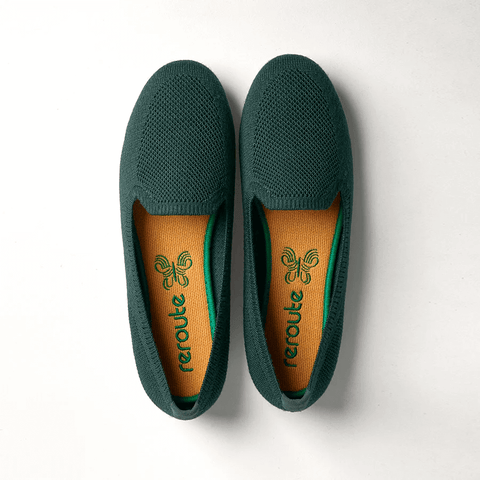 Avocado Green Women's Loafers