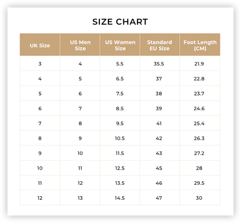 Find your perfect size with Reroute's size chart