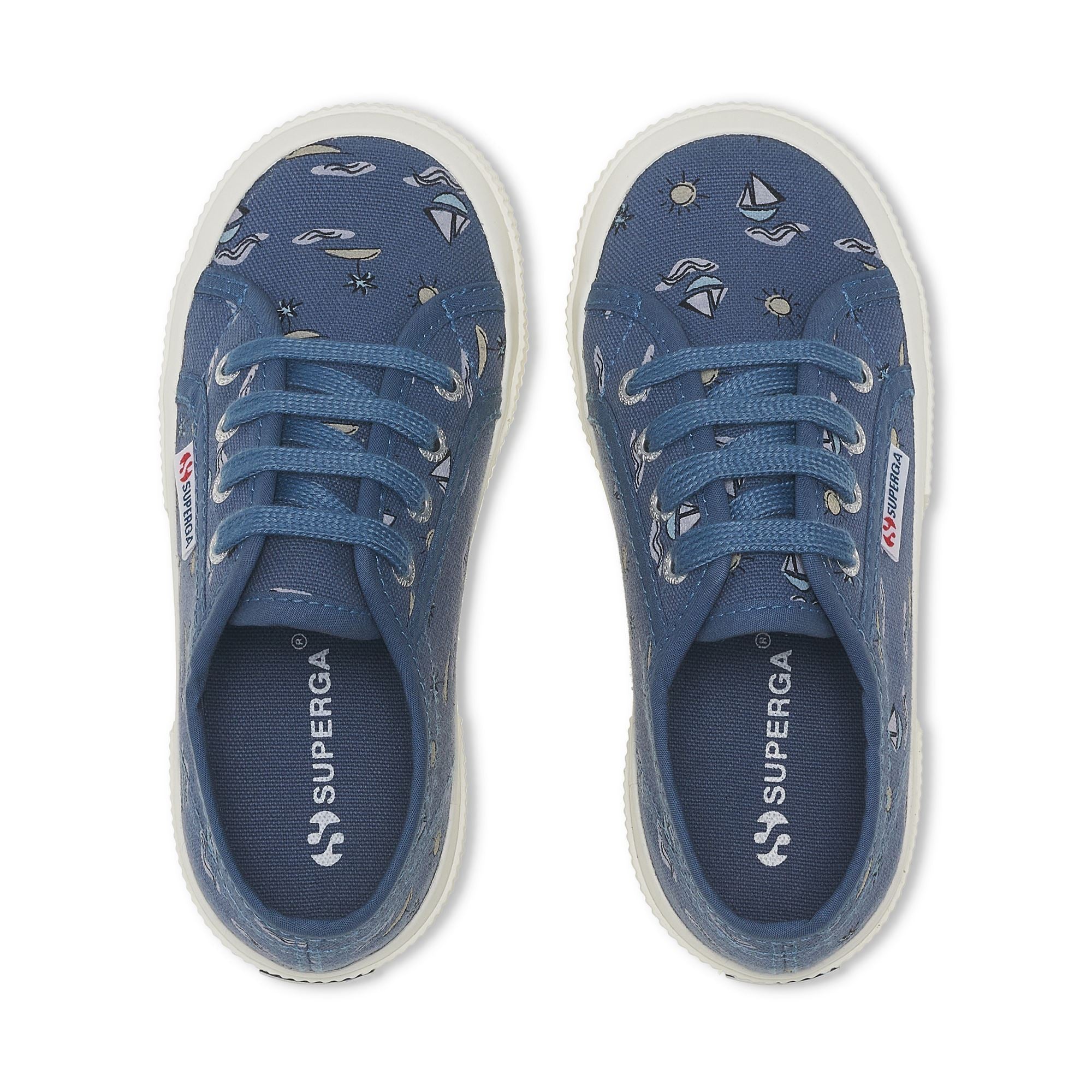 Superga - Sneakers,bambino/a,sportive,modello 2750 KIDS SEA PRINT - Foto 12 di 13