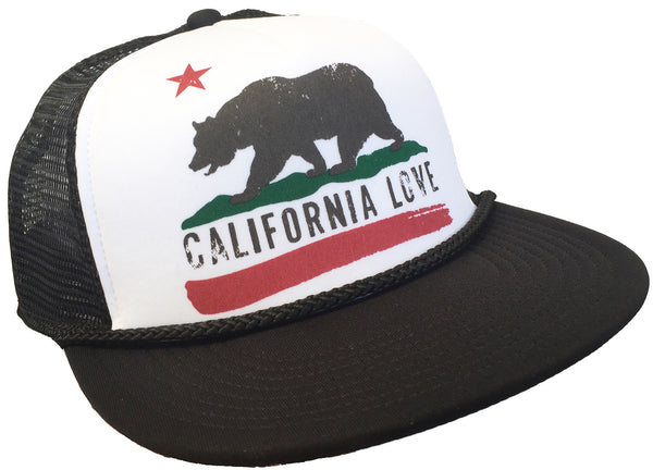 Brooklyn Hat Co California Love Flat Brim Snap Back – headchange.com