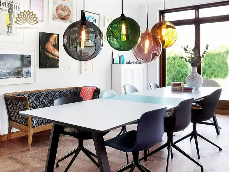 Upcycled pendant lights made from reclaimed wood