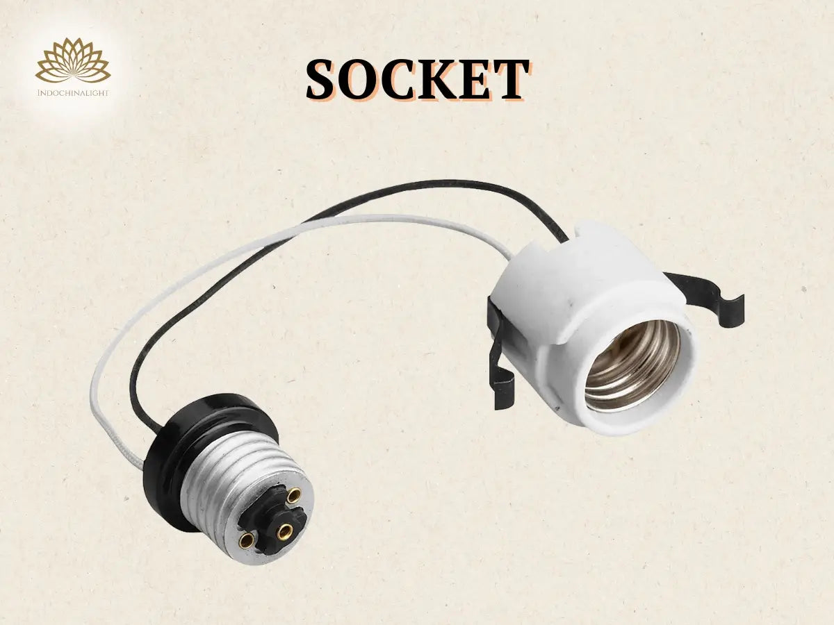 Socket of a light fixture