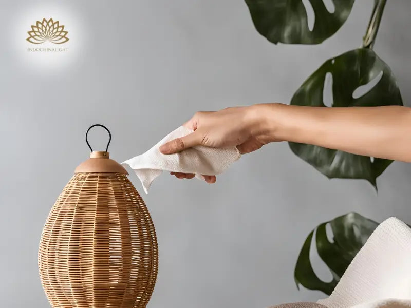Use a mild dish soap and water solution for gentle, effective cleaning