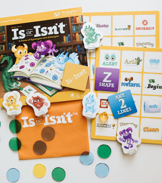 Is or Isn't Board Game- Language Arts game for early childhood development