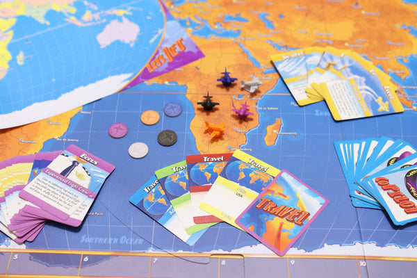 educational games help prepare kids for back to school. Geography game by SimplyFun