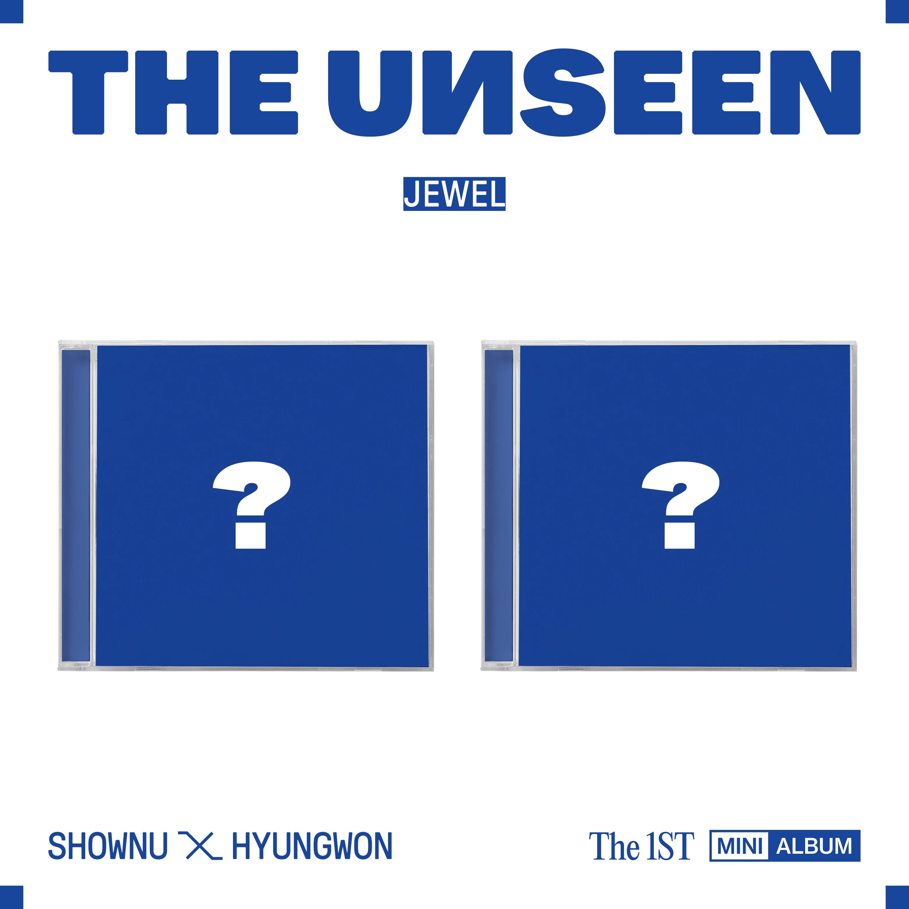 SHOWNU X HYUNGWON [THE UNSEEN] (JEWEL Ver.