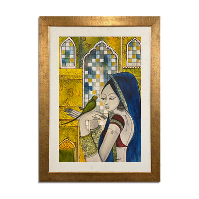 Mughal Empress | Handmade Painting