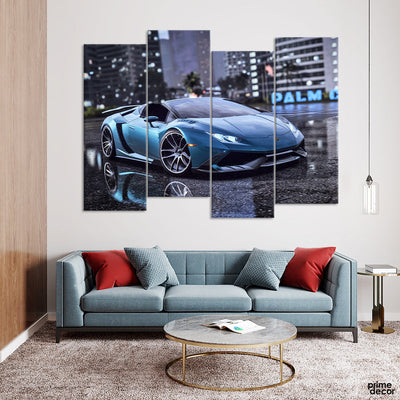 Need for Speed Lamborghini (4 Panel) Cars Wall Art On Sale