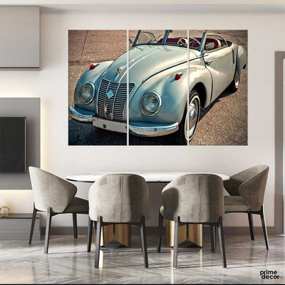 Audi Vehicle Car (3 Panel) | Classic Car Wall Art