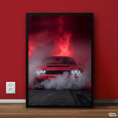 Dodge Challenger | Car Poster Wall Art