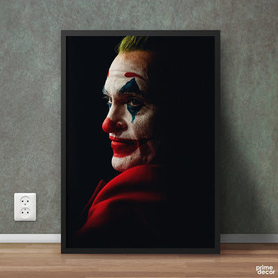 Joker Portrait Design Art | Movie Wall Art