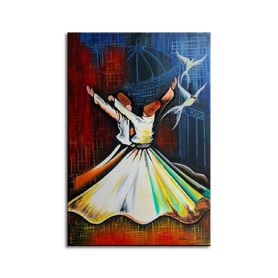 Spiritual Sufism Darwesh | Handmade Painting