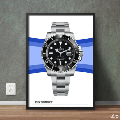 Rolex Submariner Black | Success Poster Wall Art