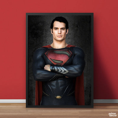 Superman Front Pose | Movie Poster Wall Art