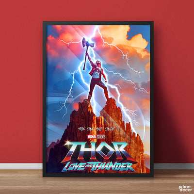 Thor Love & Thunder | Movie Poster Wall Art