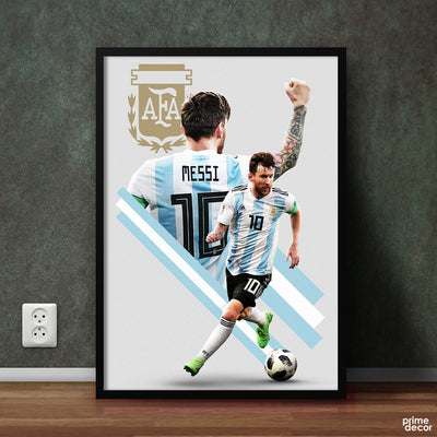 Lional Messi AFA | Sports Wall Art