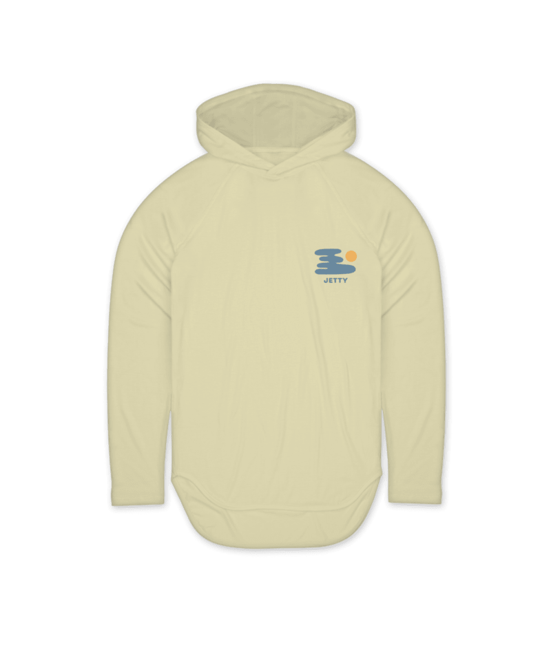 Fins UV Hoodie - White – Jetty