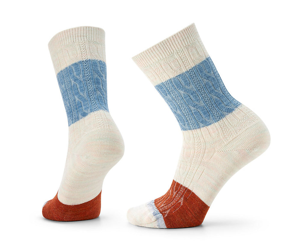 Everyday Top Split Stripe Crew Socks