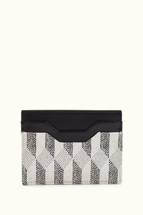 Le Porte-Cartes Horizontal Reflective Jacquard – Au Départ Paris