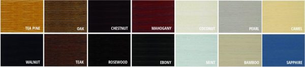 Barpimo Wood Paint (Barpidecor) Colours