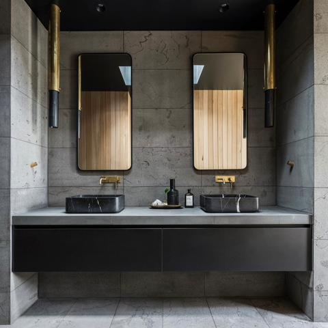 Ghin Ghin house project (Bathroom ensuite)