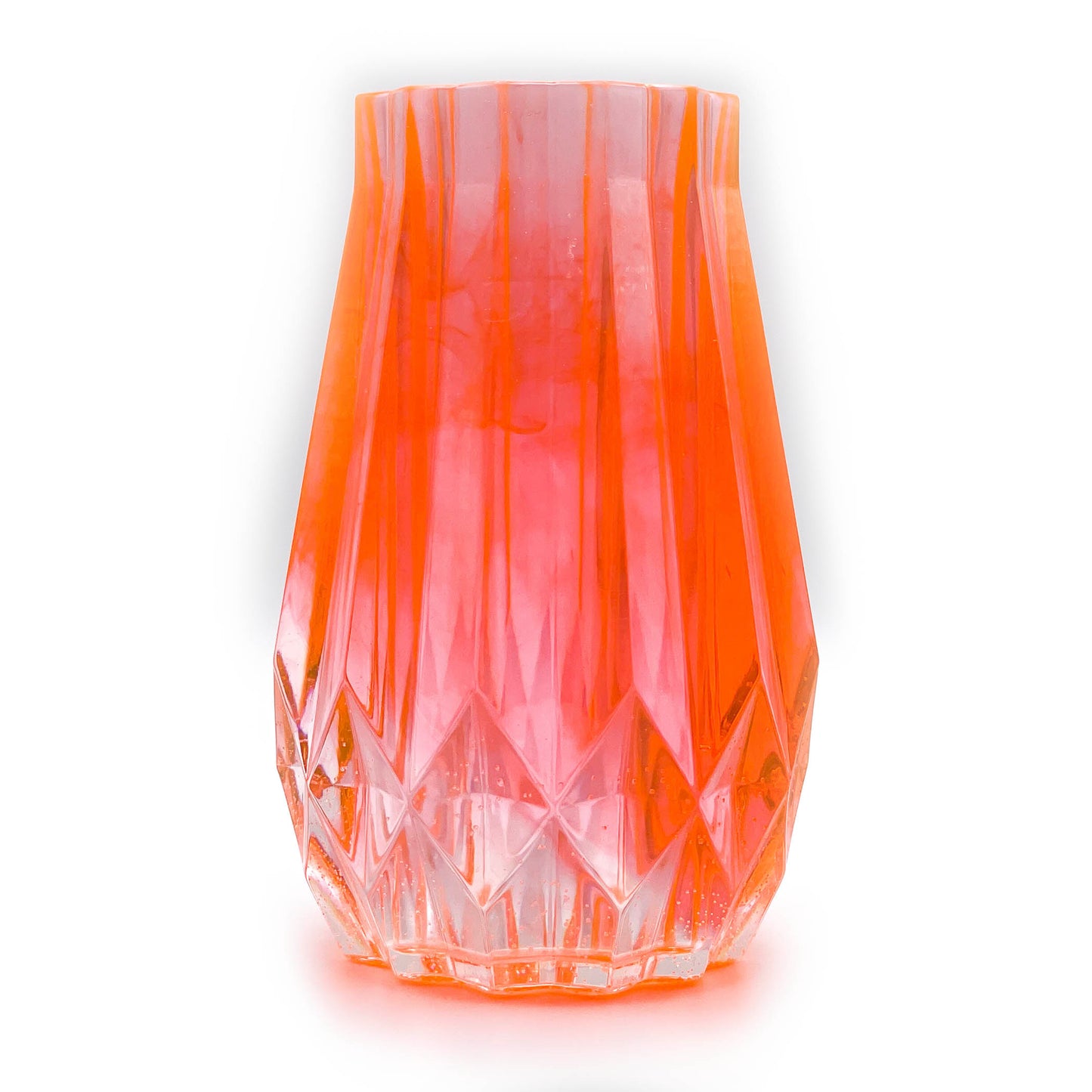 Orange Fizz Bud Vase
