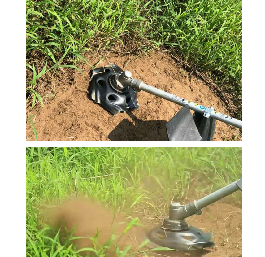Lawn Mower Weeding Tray Trimmer + Adapter (Set 4 Pcs) - Handimod