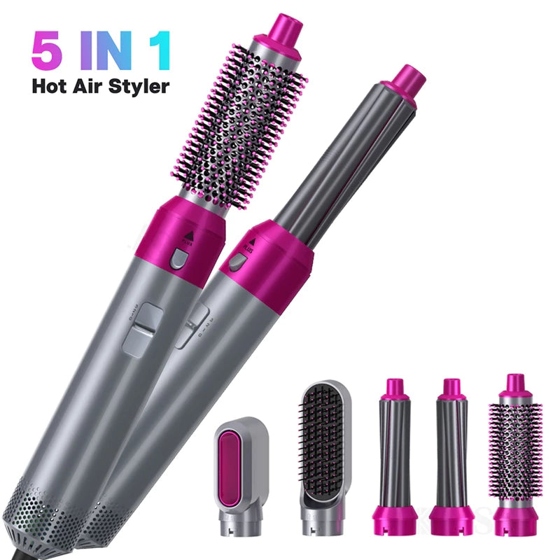 LumaHair Pro® - 5 em 1 - Escova Secoradora Profissional! QUEIMA DE ESTOQUE 🔥 1