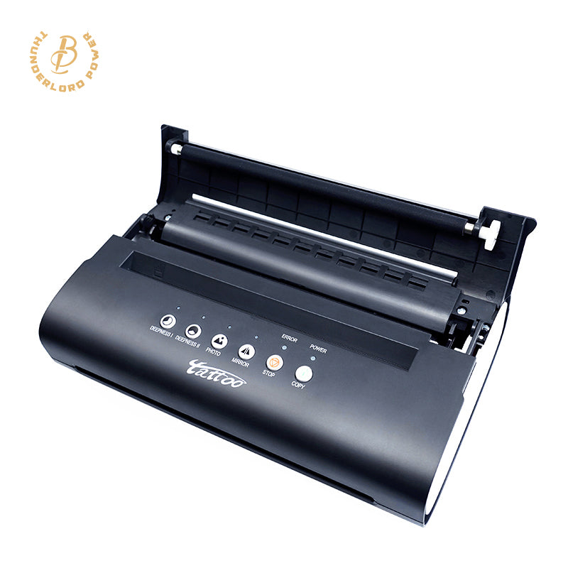 Stencil Printer For Tattooing Mini Portable Tattoo Transfer Machine Usb  Wireless Bluetooth, Rechargeable, Compatible With Android, Ios, Pc With  5pcs T