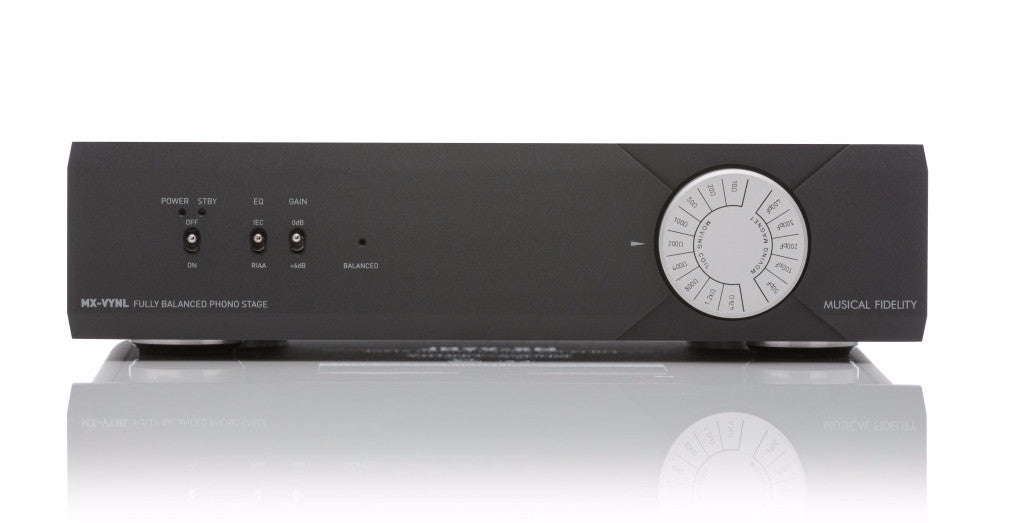 Musical Fidelity Mx Vynl Phono Preamplifier Black Dedicated Audio