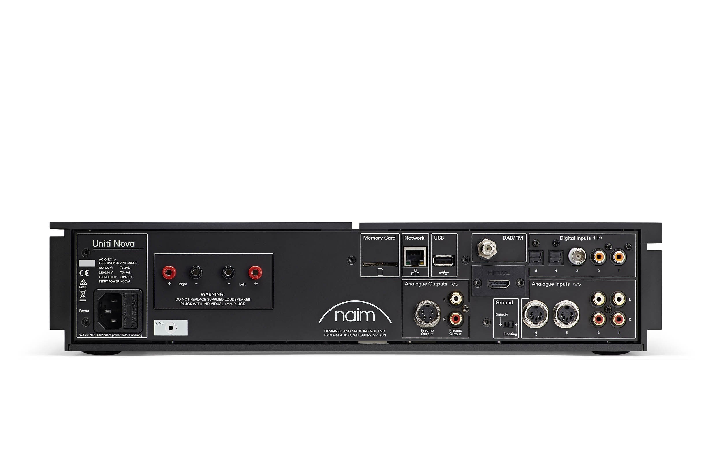 Wiskundige stopcontact In zoomen NAIM Uniti Nova All-In-One Player - Dedicated Audio