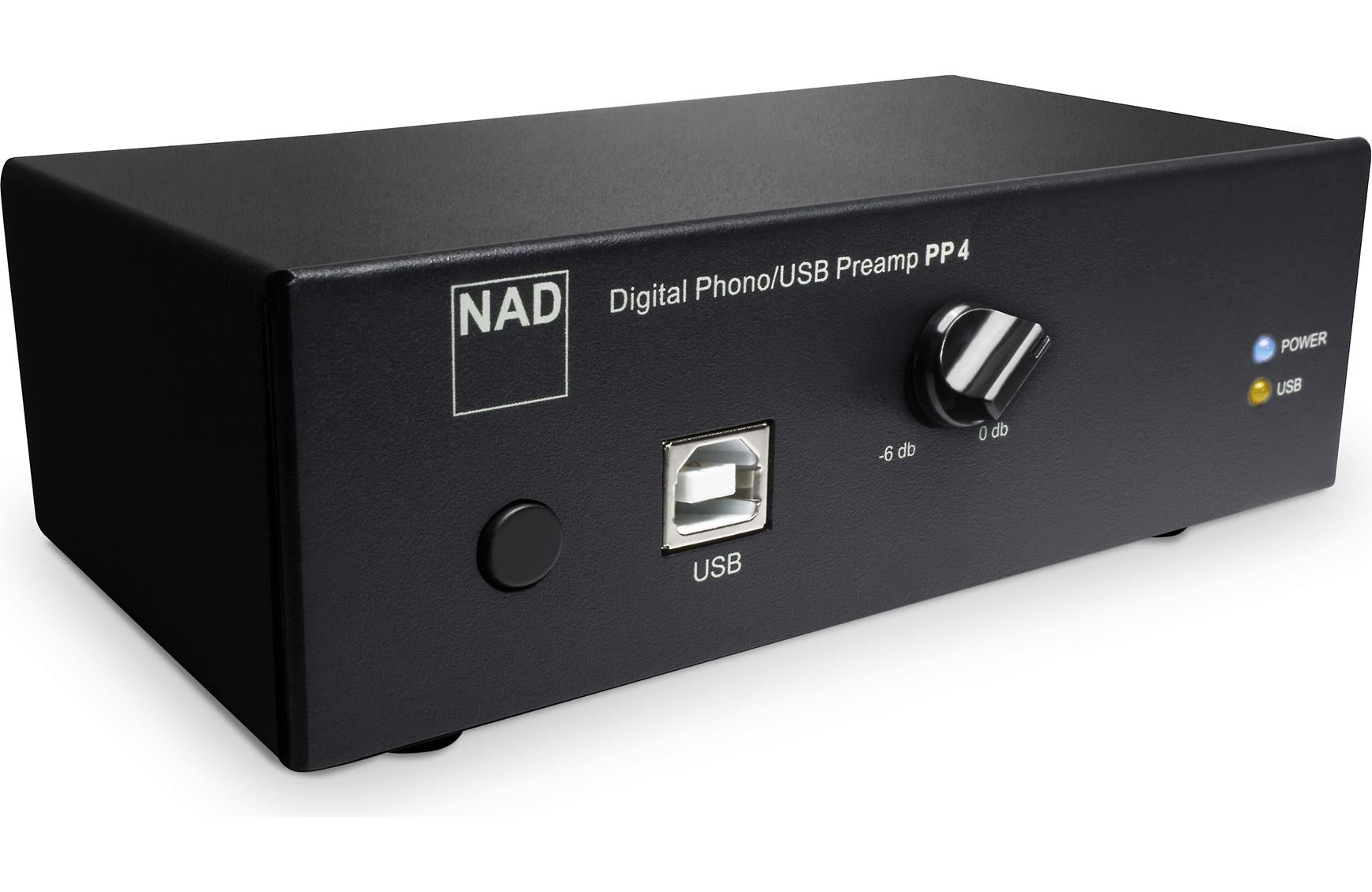 NAD PP 4 Phono Preamplifier with USB Output - Audio