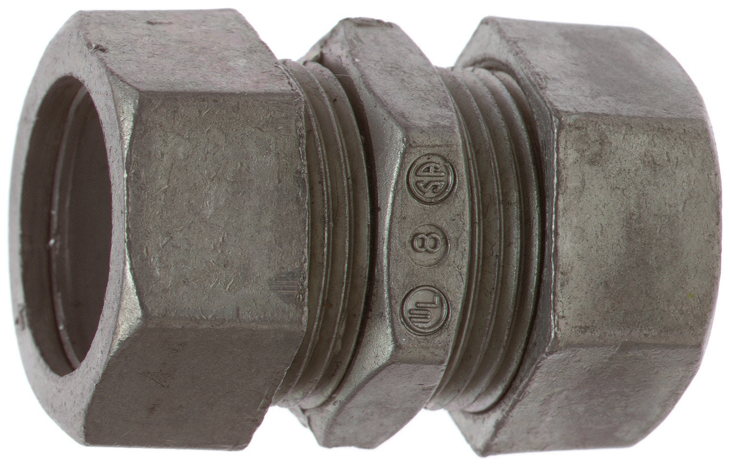 Thomas & Betts Steel City Compression Coupling; 1 Inch, Die-cast Zinc