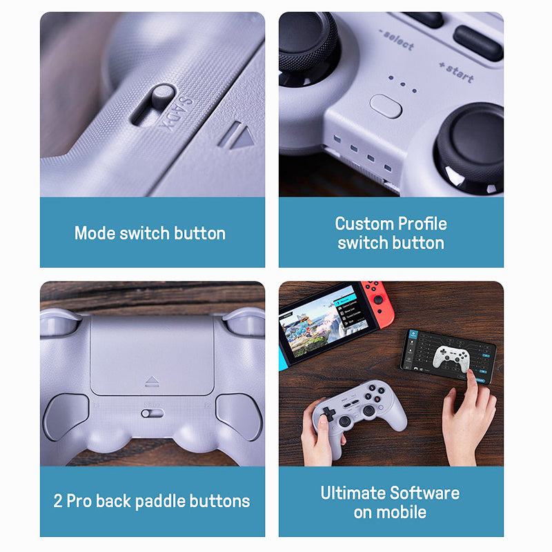 8BitDo Pro 2 Wireless Controller Gamepad